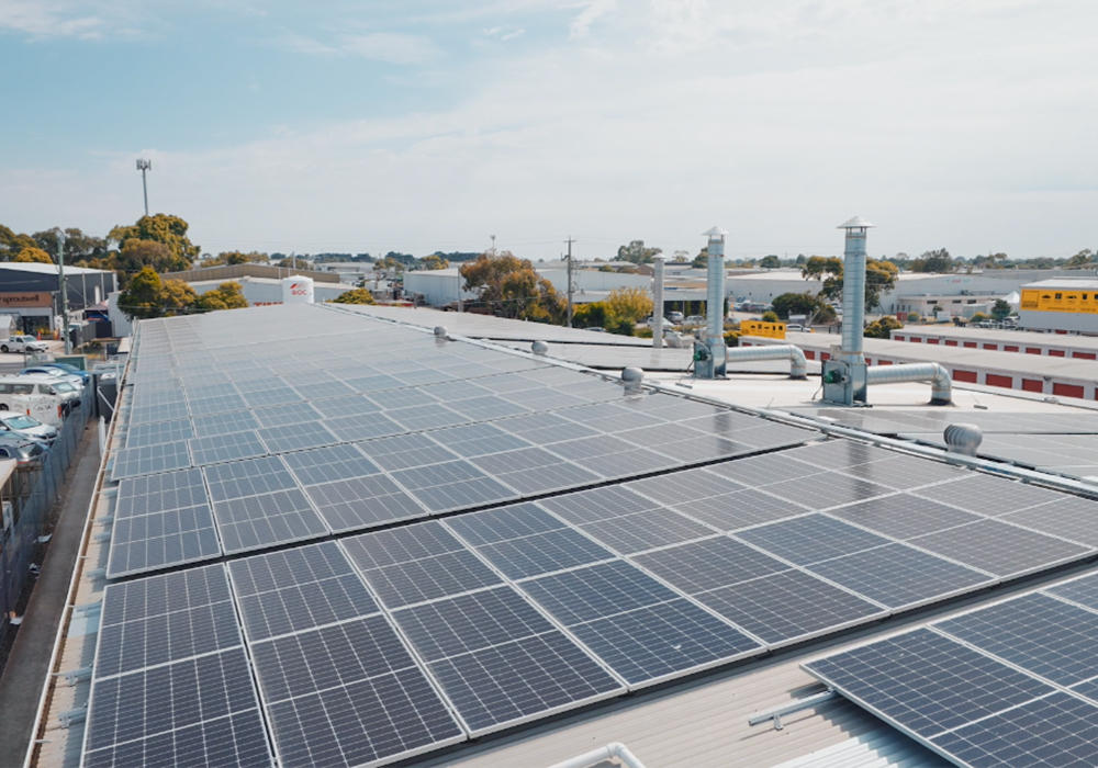 commercial solar power Geelong